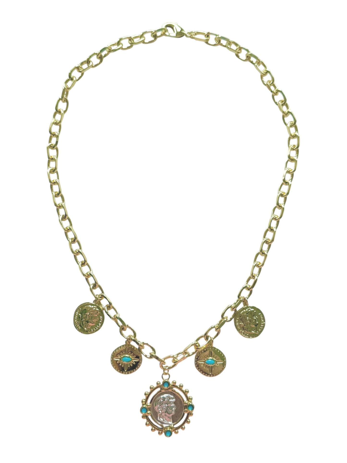 Corfu Coin Necklace