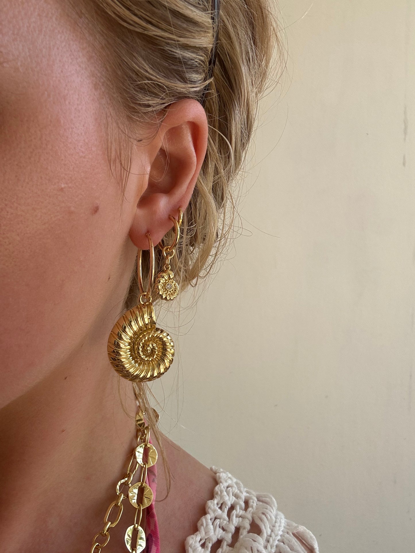 Ammonite Earrings