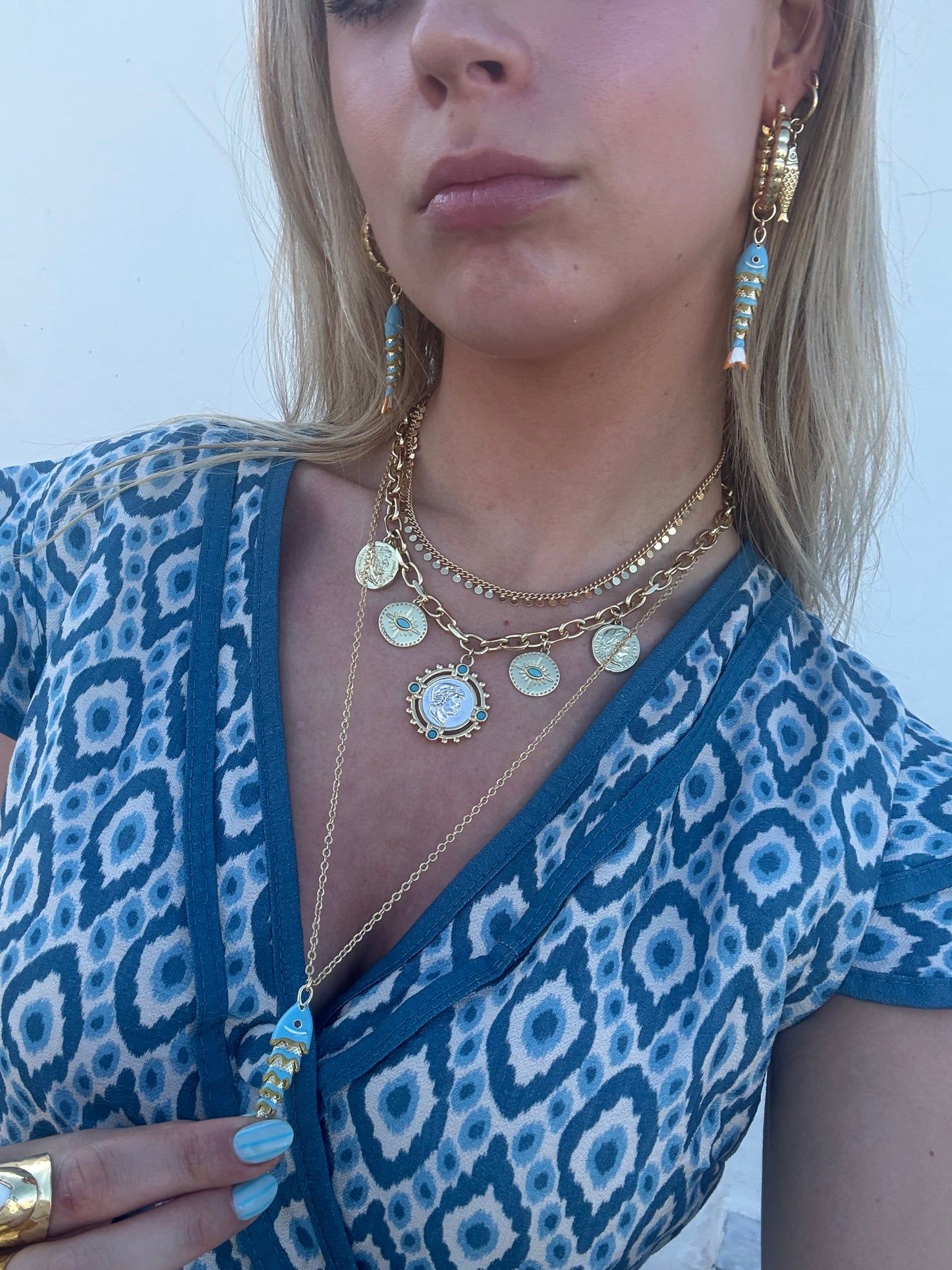 Corfu Coin Necklace