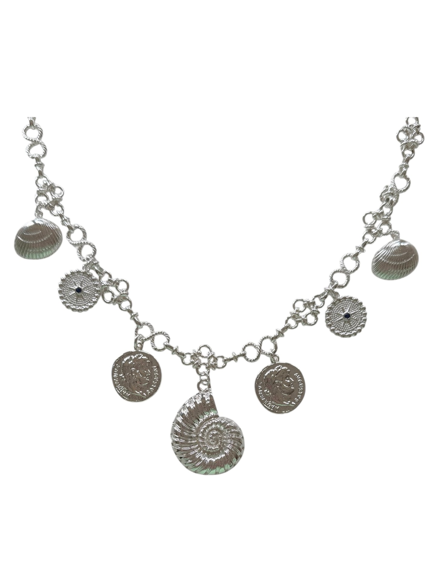 Aphrodite Necklace in Silver