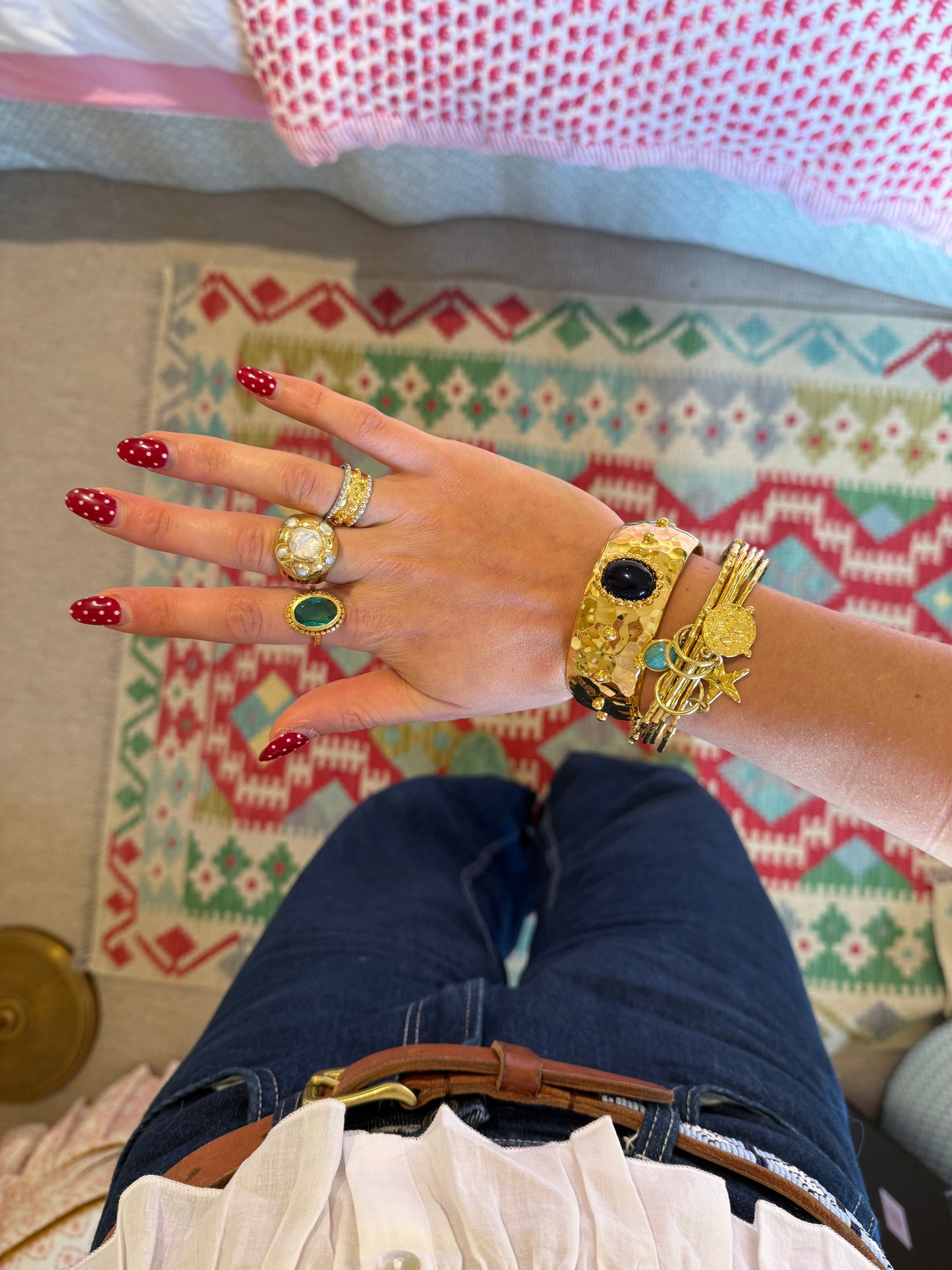 Belle Bangle in Blue