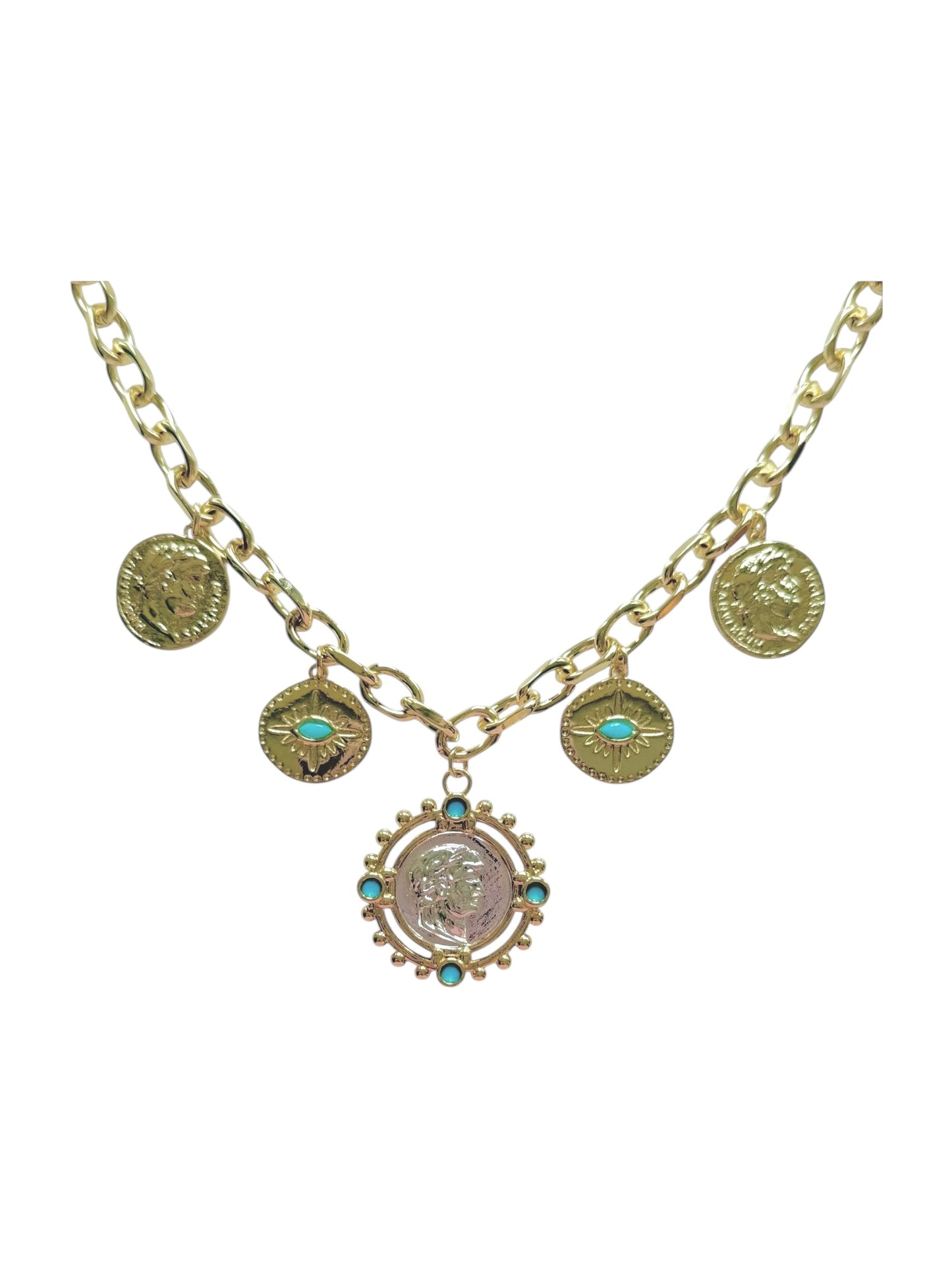 Corfu Coin Necklace