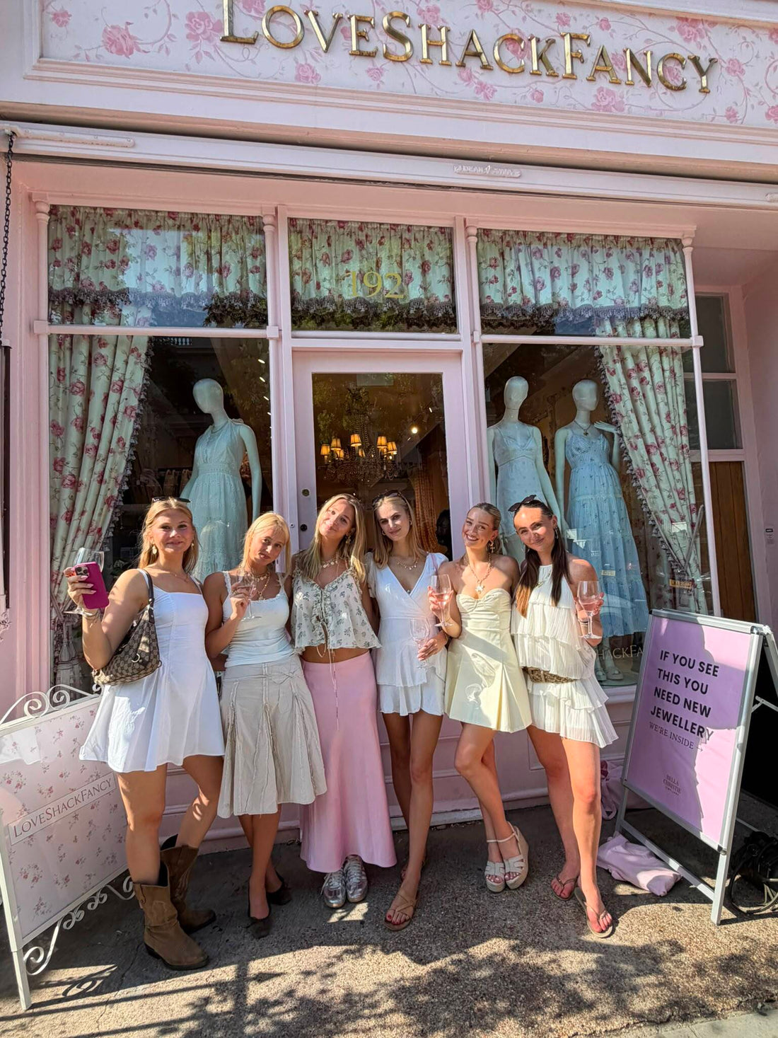 What Everyone Wore to Our LoveShackFancy Pop-Up