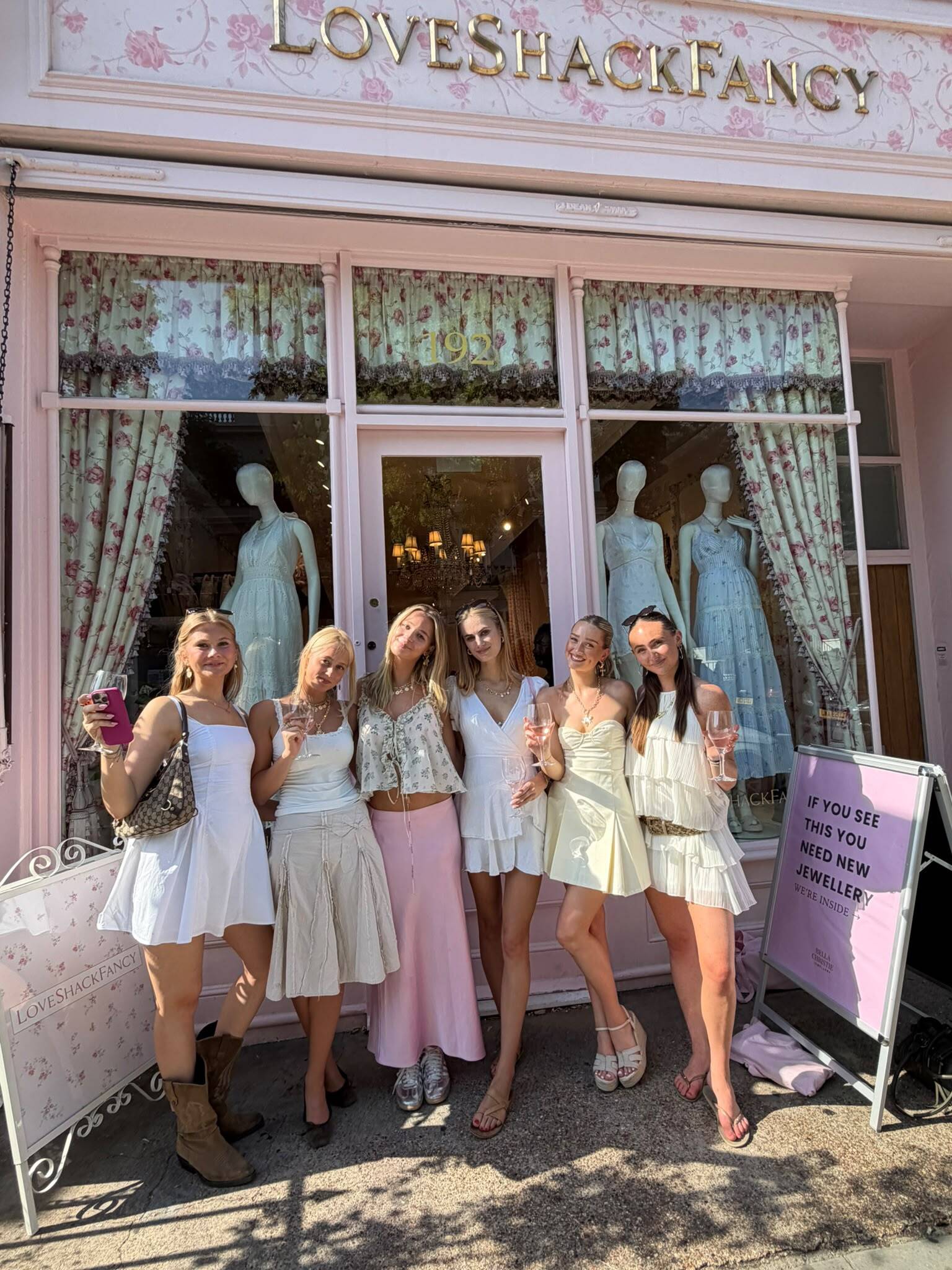 What Everyone Wore to Our LoveShackFancy Pop-Up