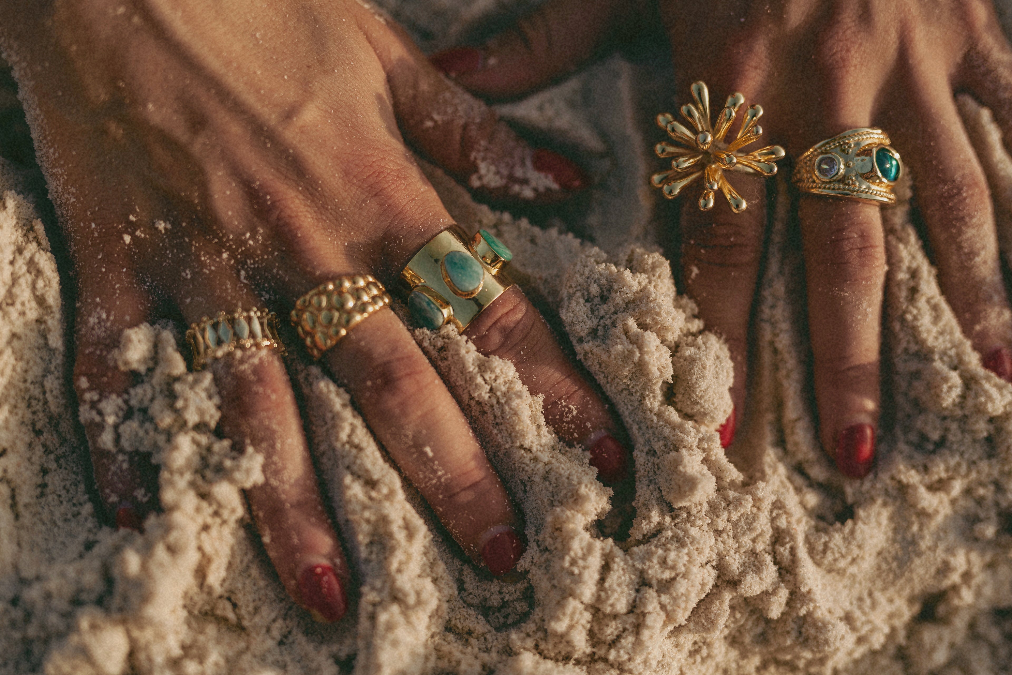Beachy Bold Summer Jewellery | Rings