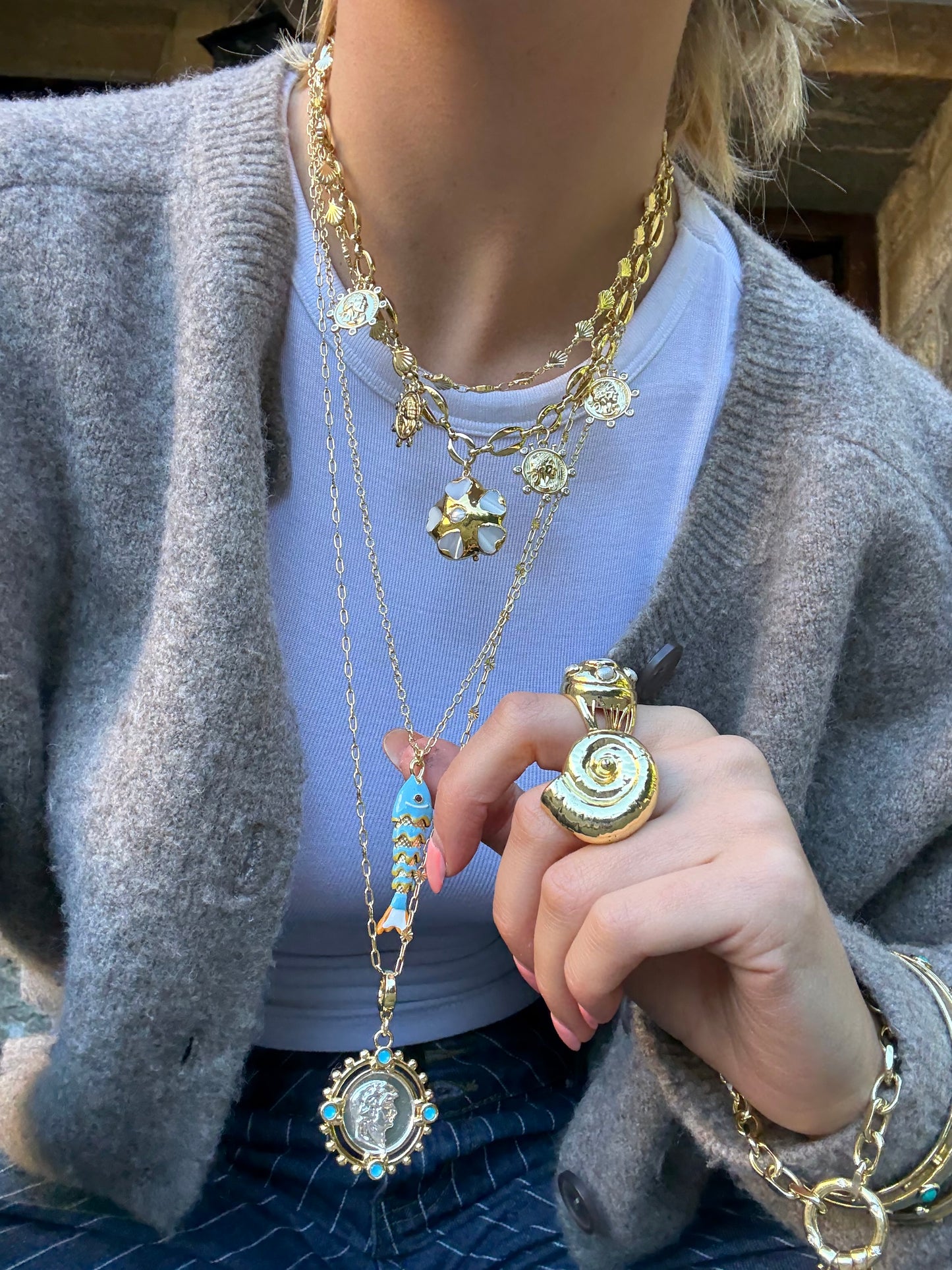 Fiji Fish Necklace