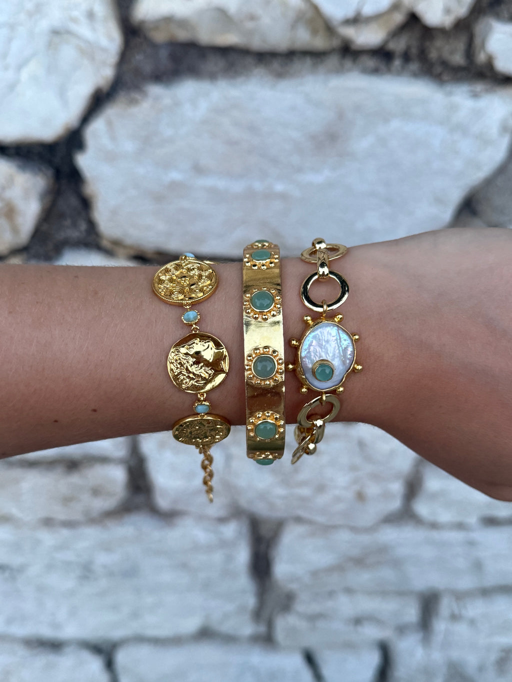 India Coin Bracelet