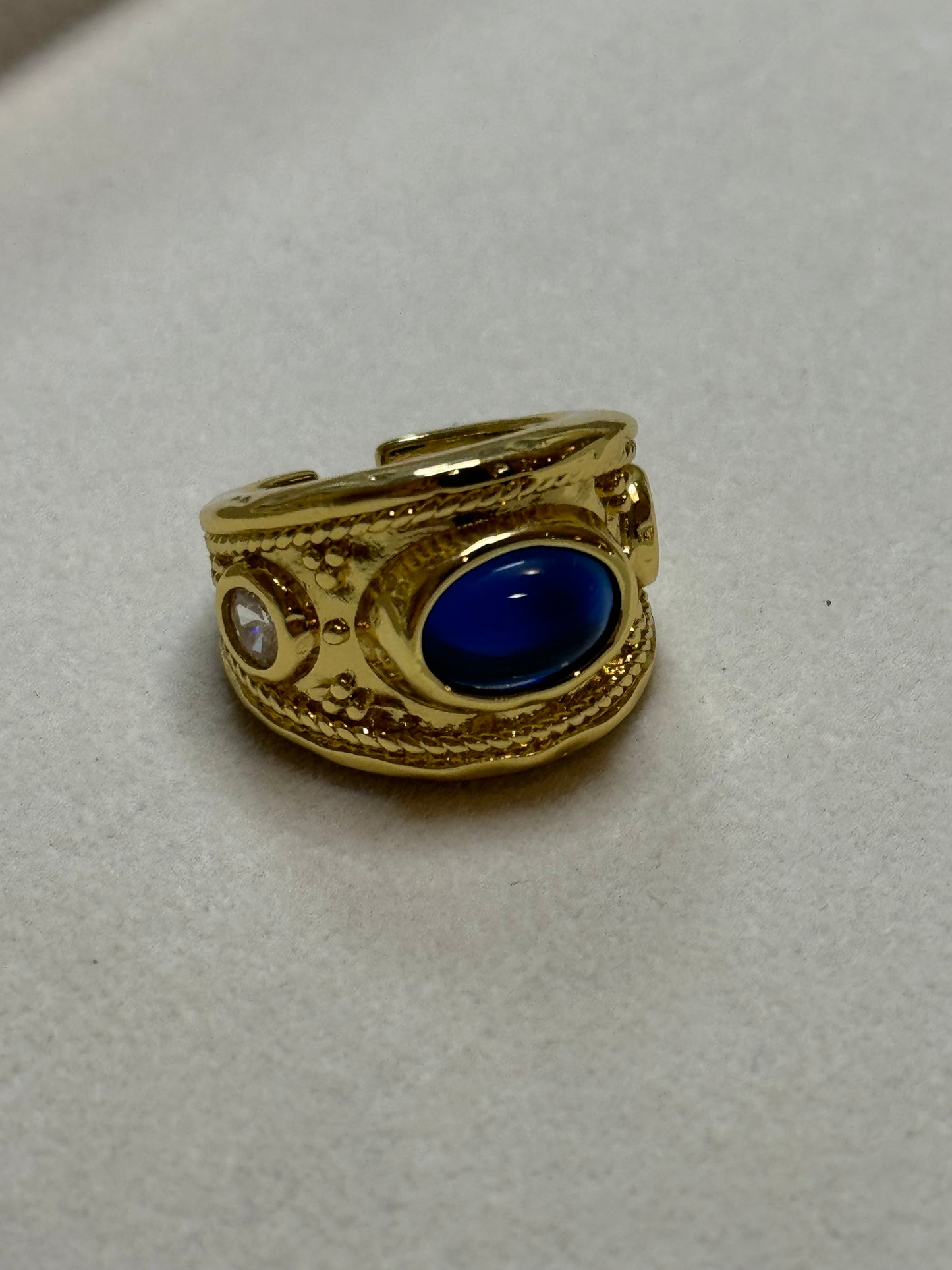 Cordelia Ring In Blue