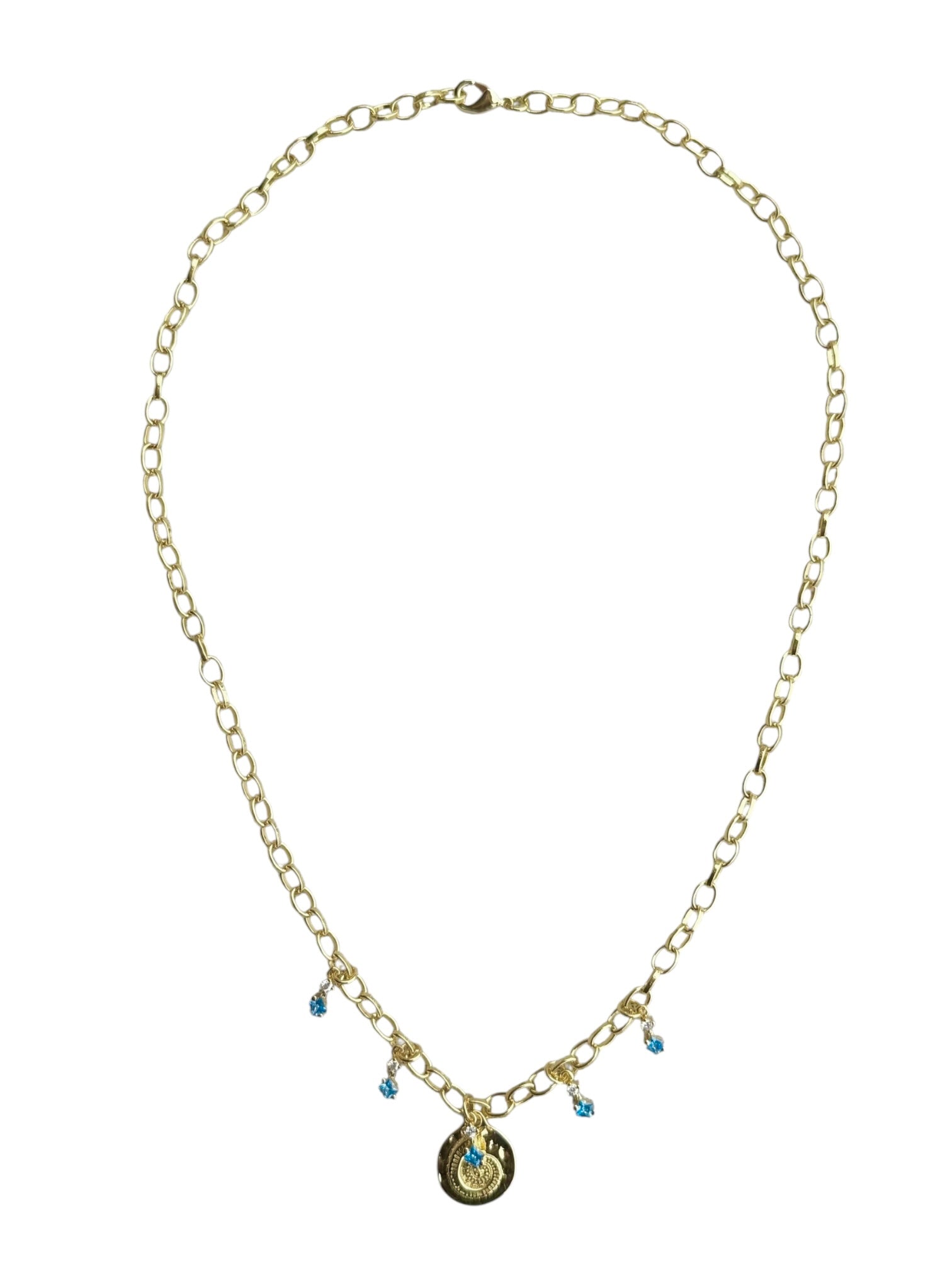 Cordelia Necklace in Blue