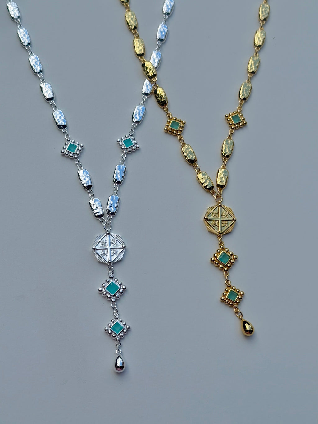 Silver Siren Drift Long Necklace