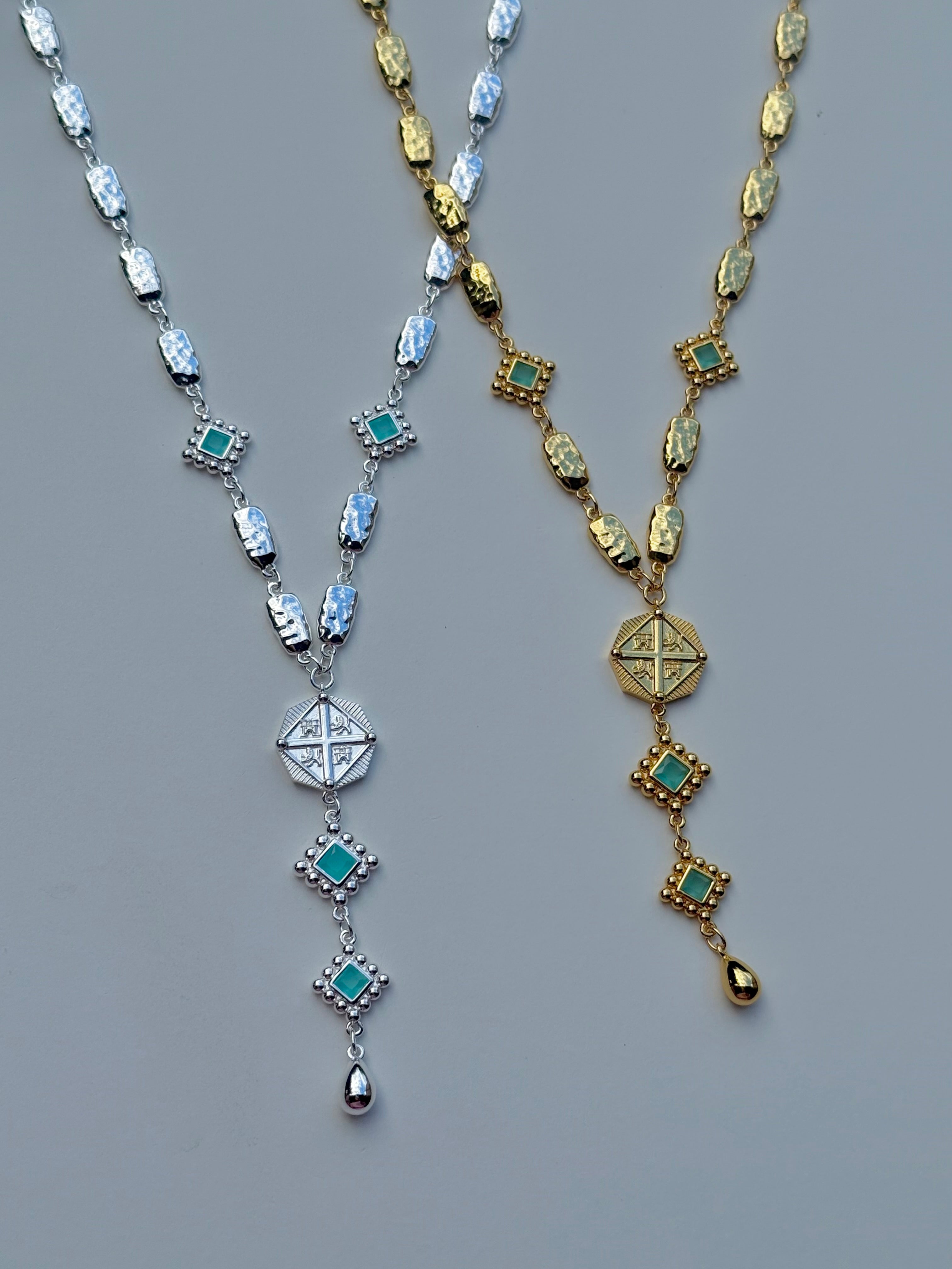 Silver Siren Drift Long Necklace