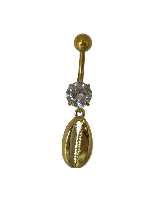 Gold Shell Belly Bar