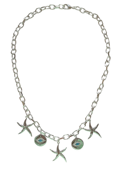 Ariel Necklace in Silver