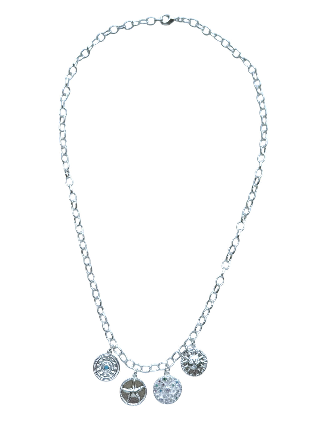Silver Elsie Necklace