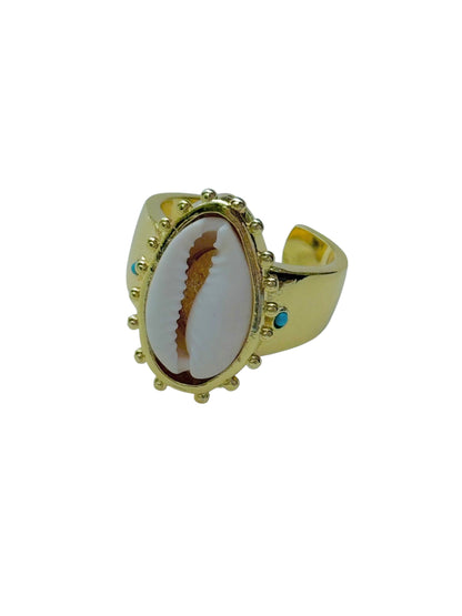 Cowrie Coast Ring
