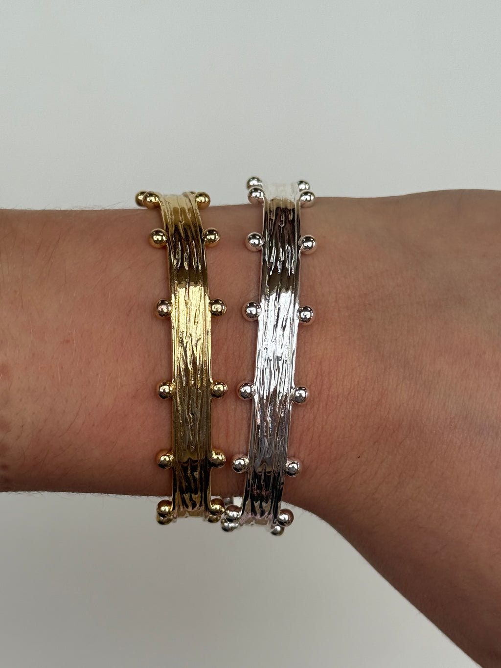 Silver Aurelia Bangle