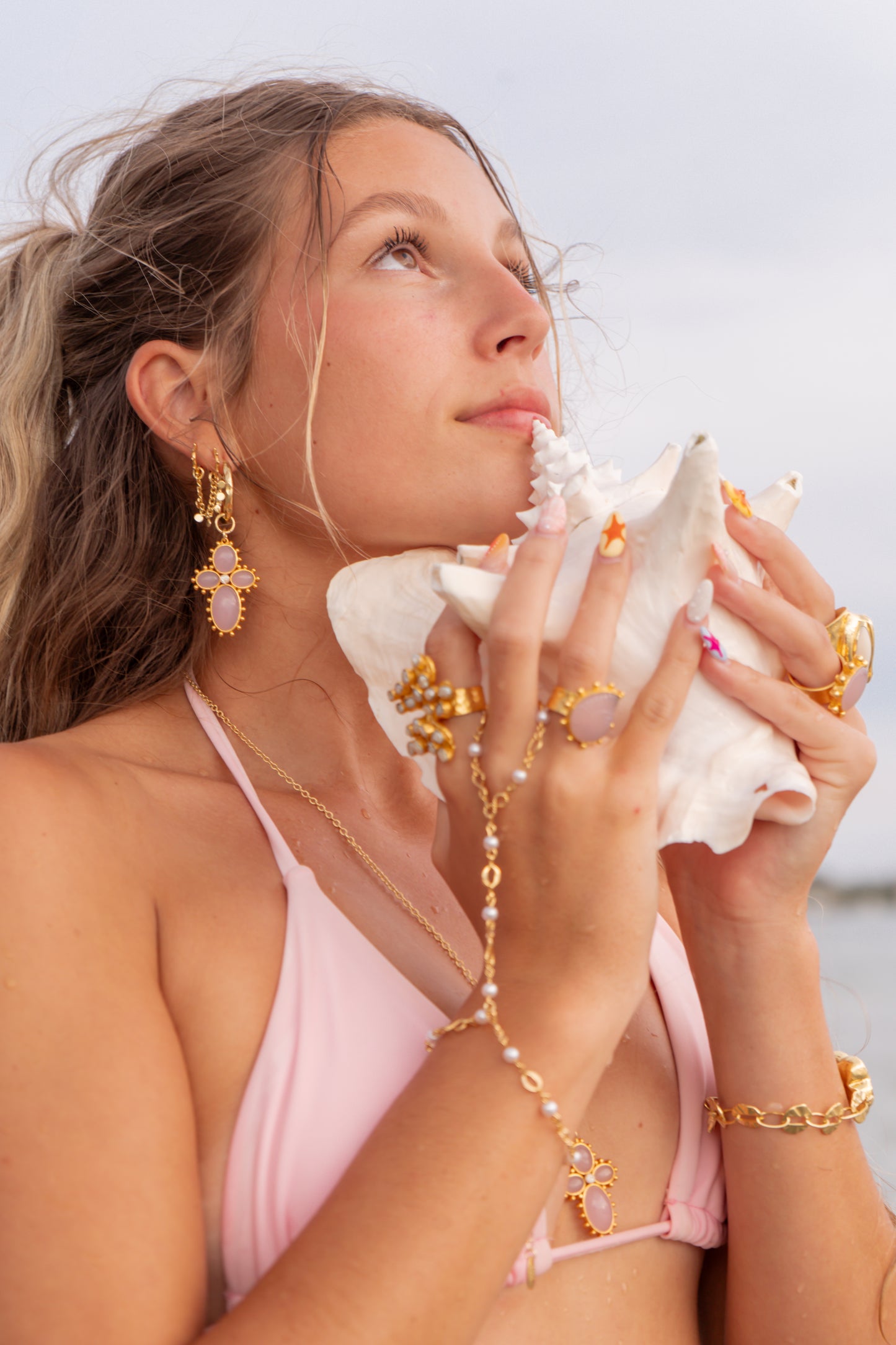 Hibiscus Pearl Ring