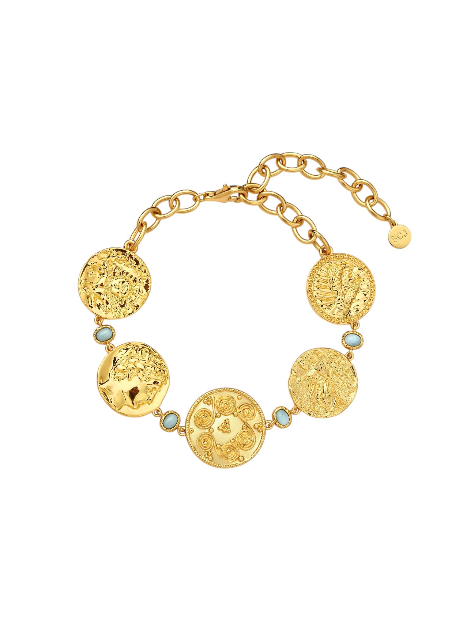 India Coin Bracelet