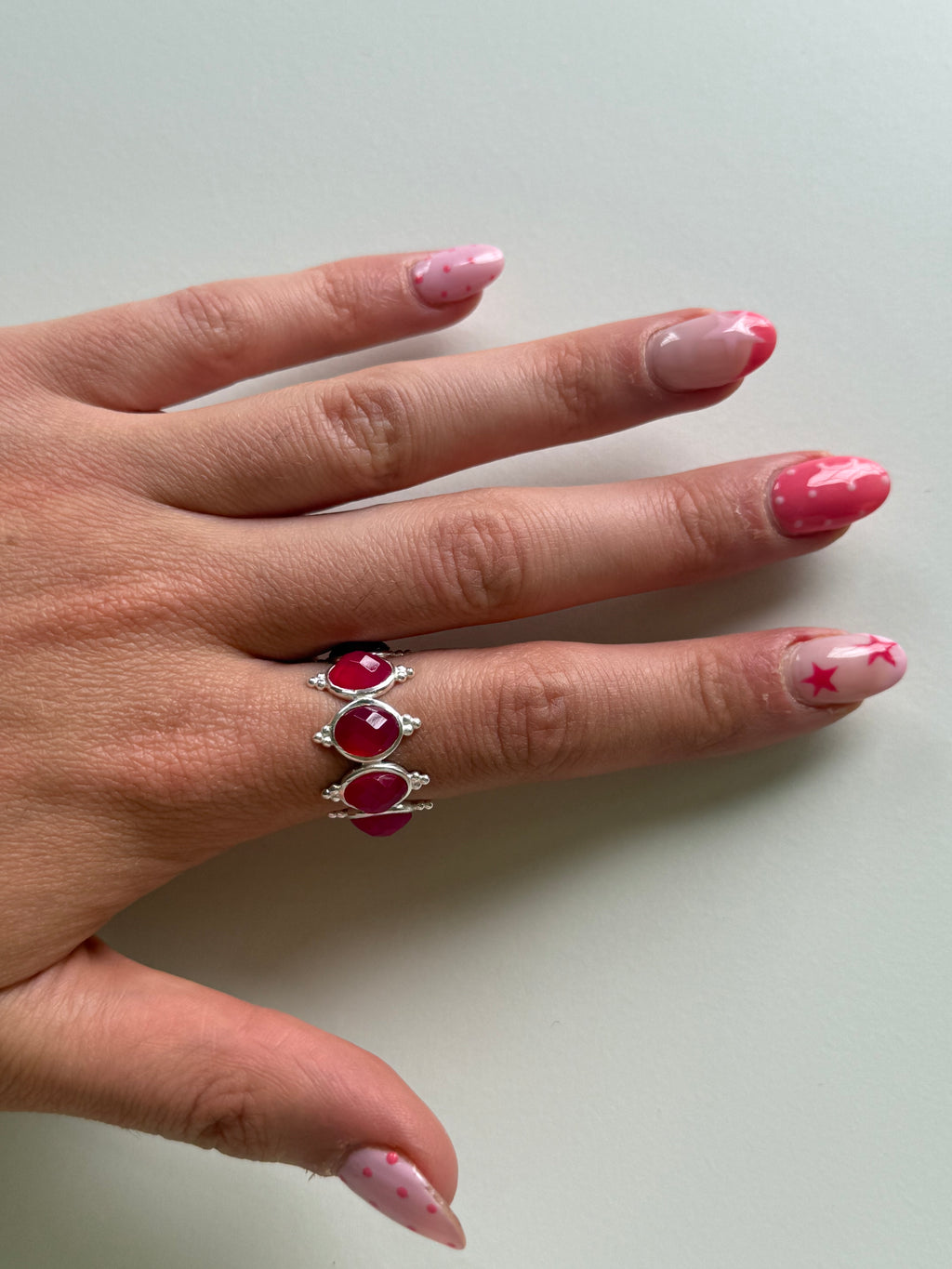 Heather Ring In Silver