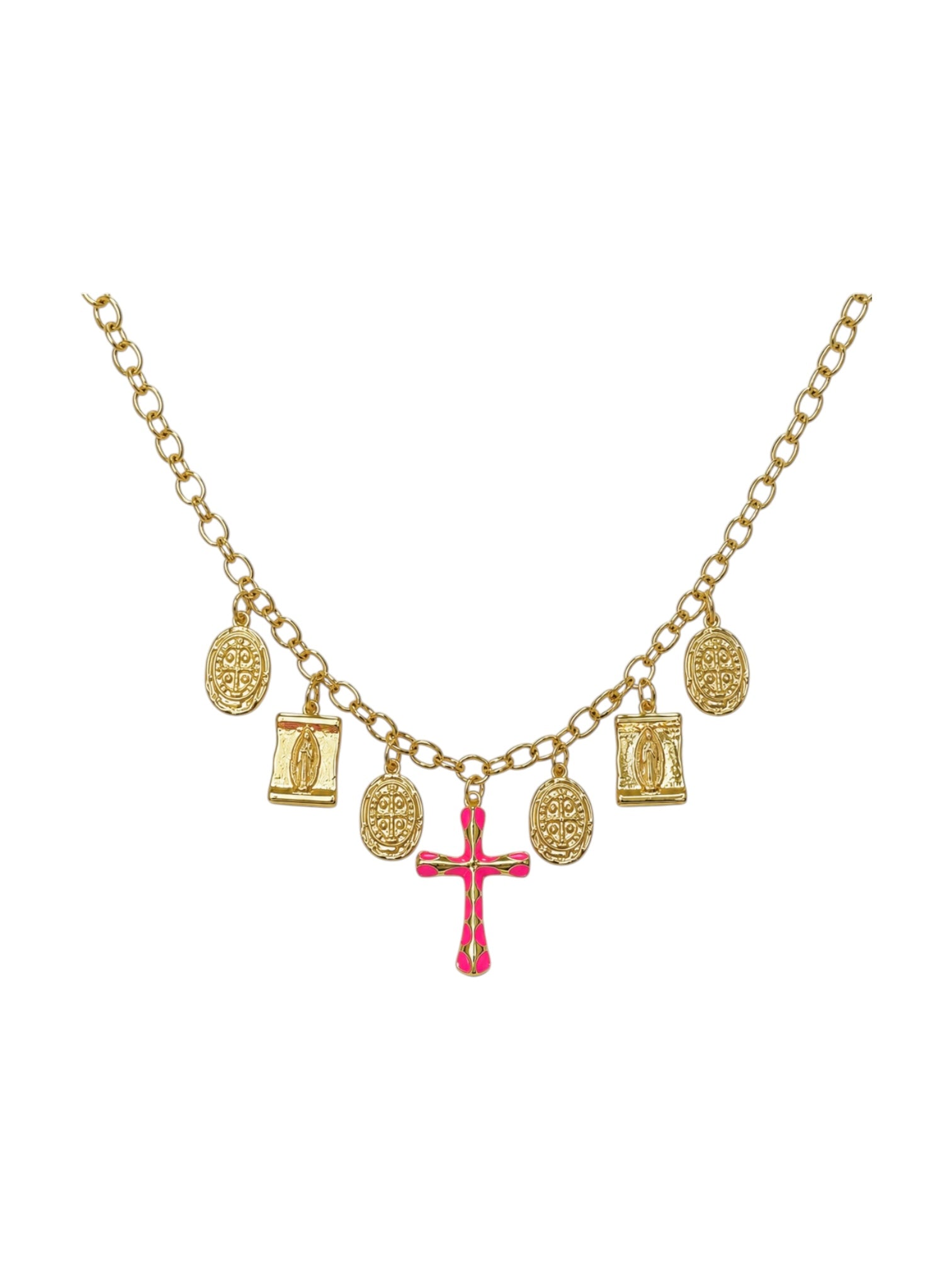Willow Necklace in pink