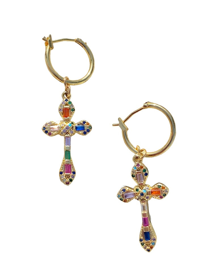 Cross Earrings