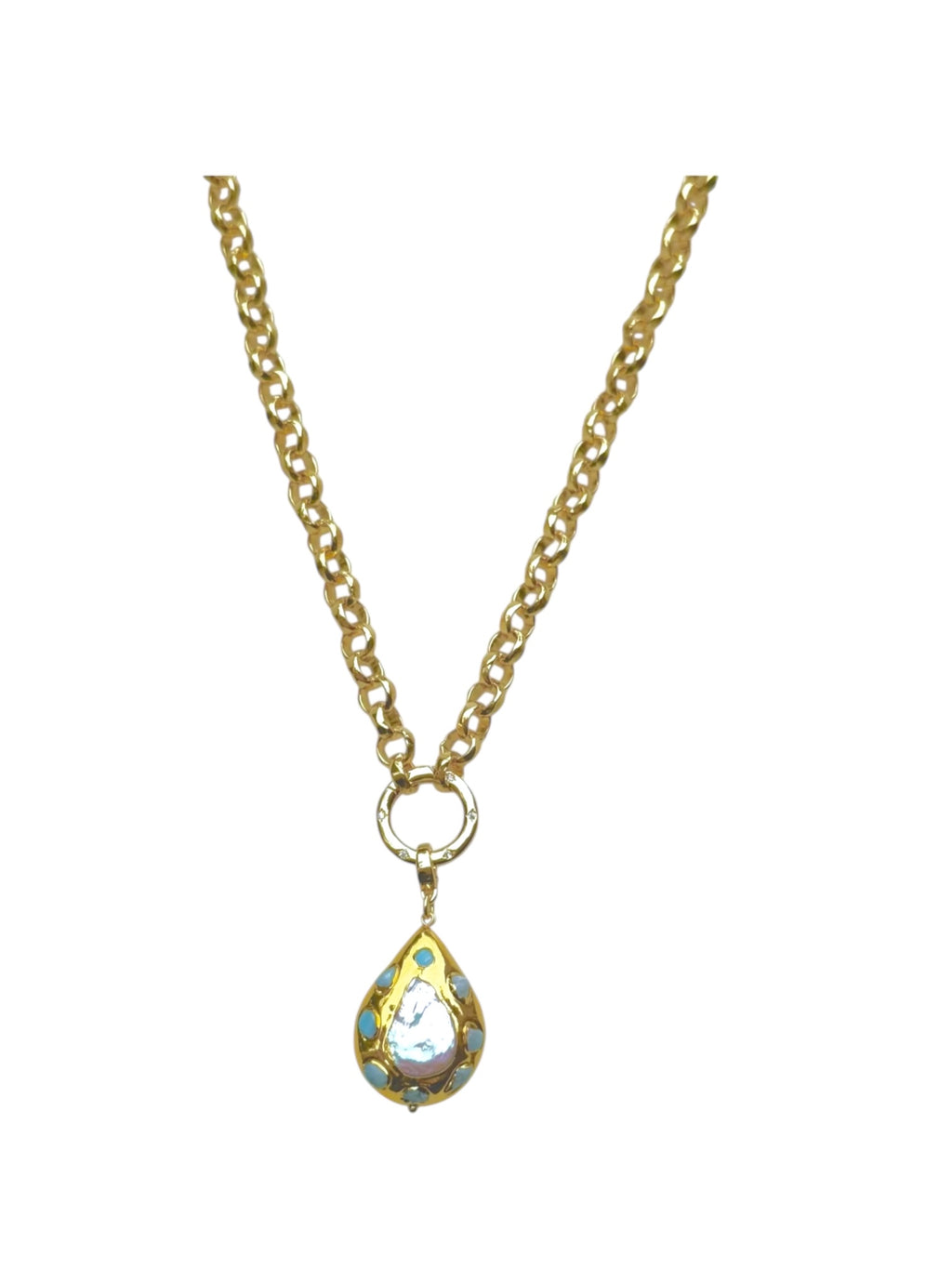 Blue Lagoon Long Necklace