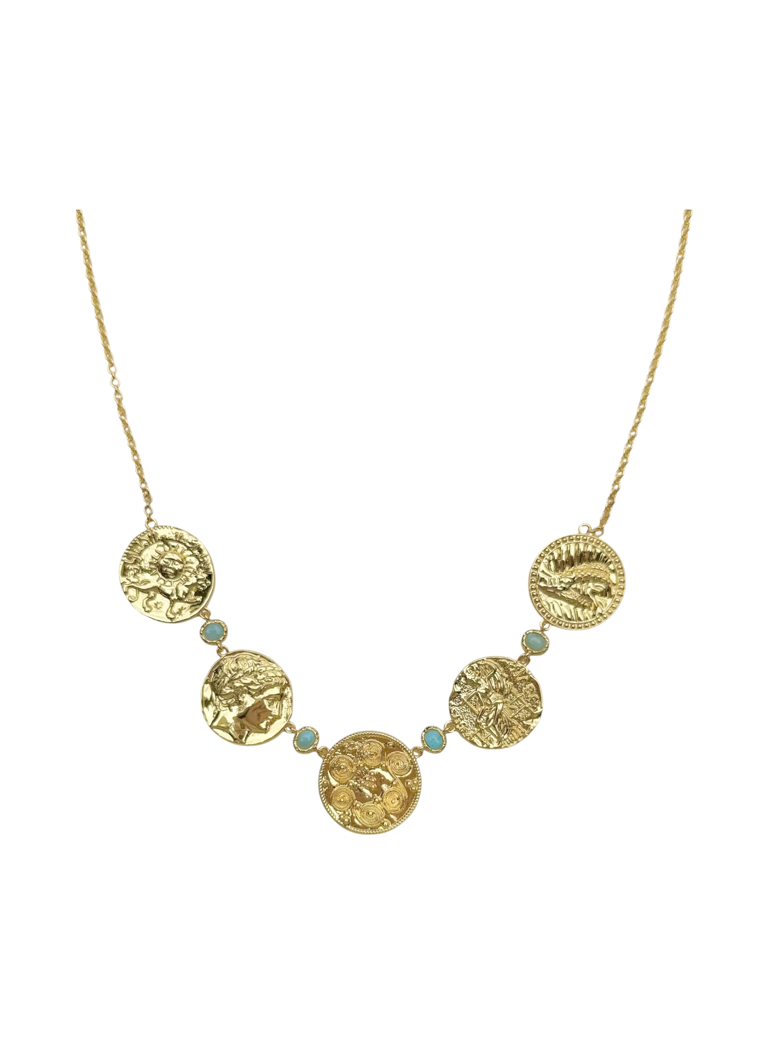 India Coin Necklace