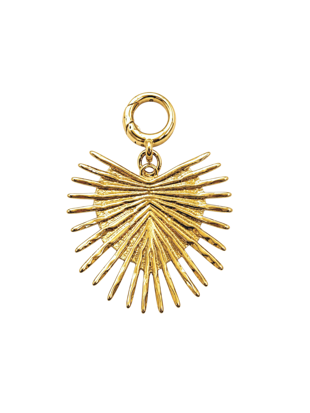 Big Bristled Heart Clip-On Charm