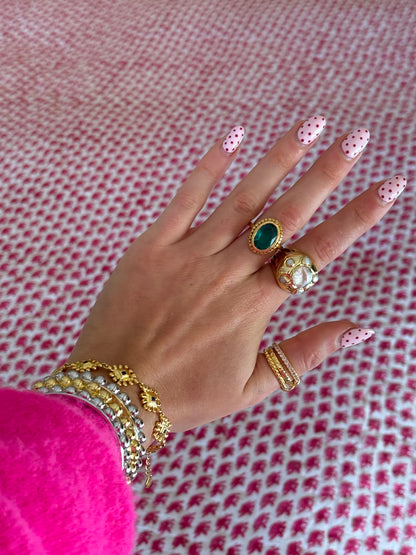 Samara Ring in Green