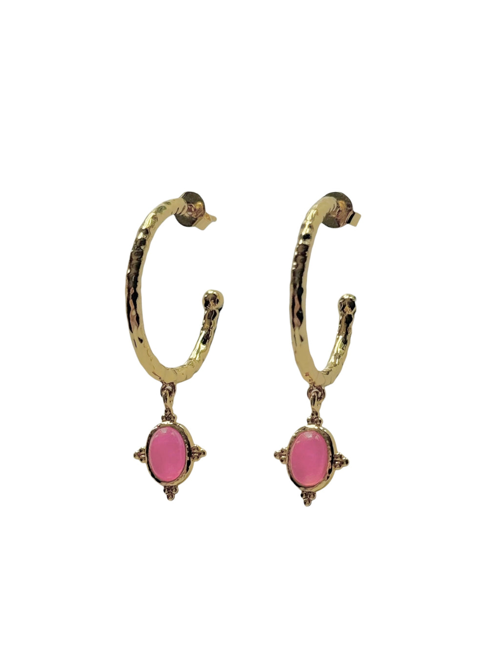 Lottie Coral Earrings