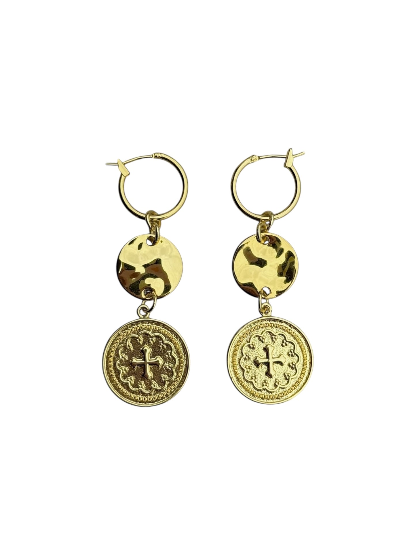 Camille Coin Earrings