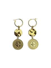 Camille Coin Earrings