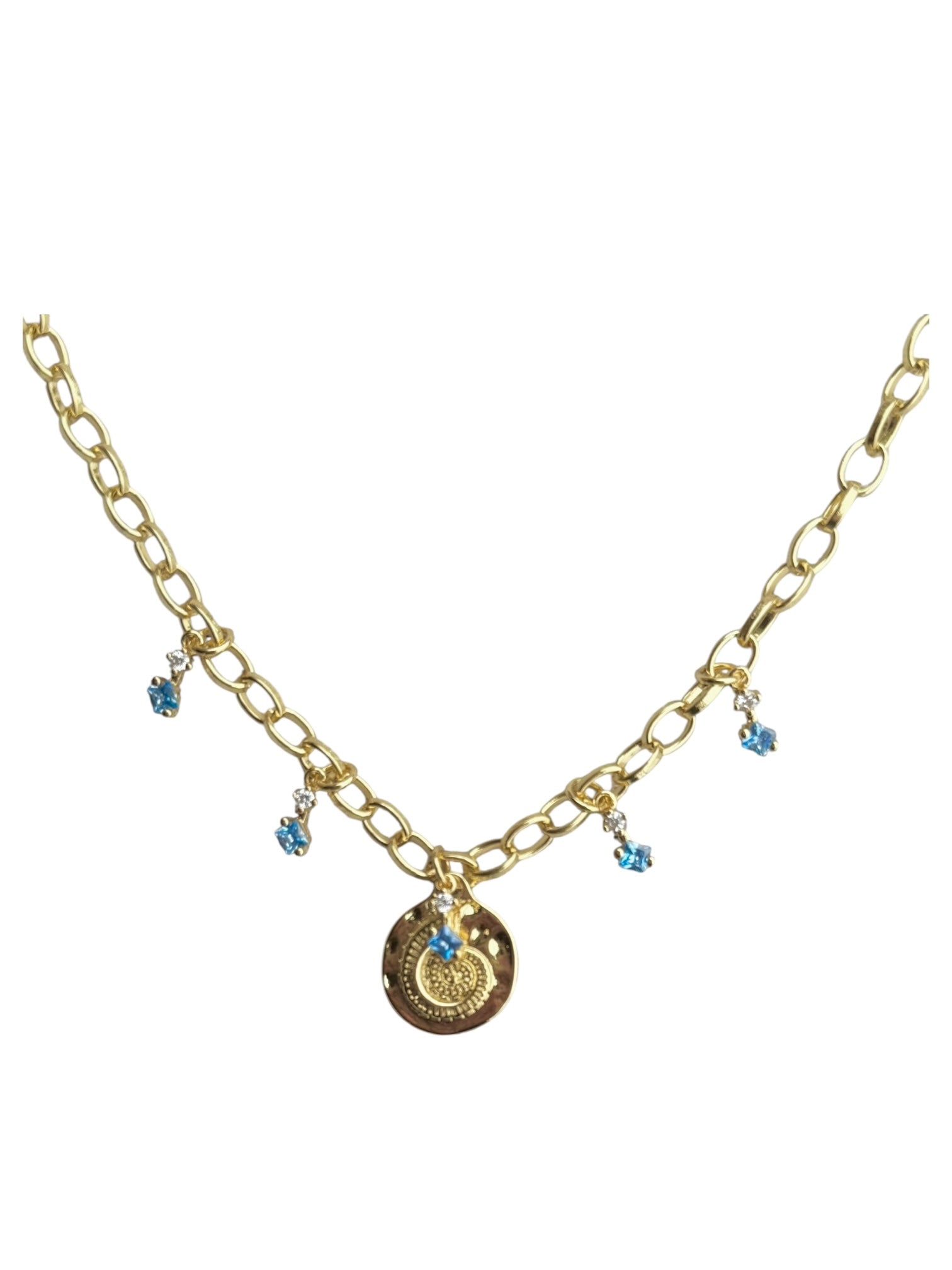 Cordelia Necklace in Blue