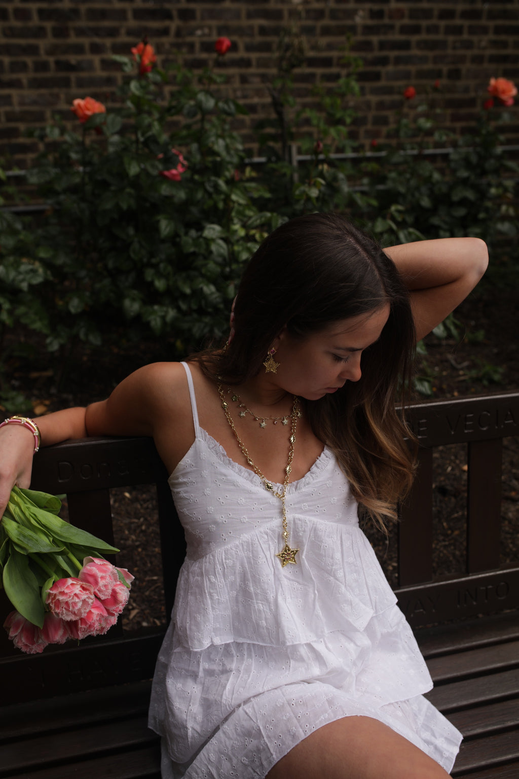 Daisy Long Necklace
