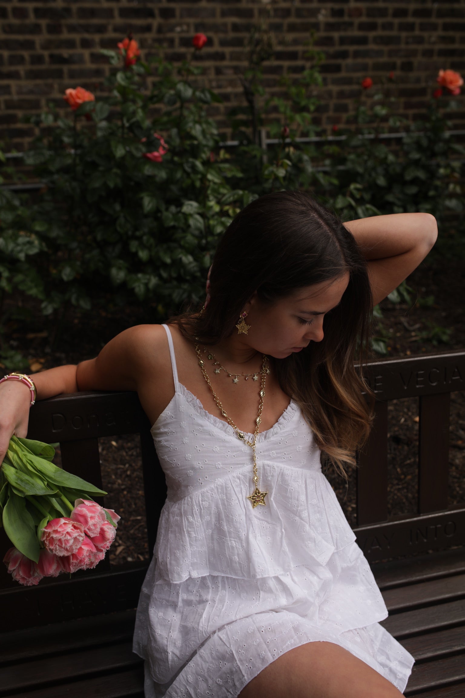 Daisy Long Necklace
