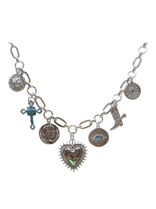 Aurora Necklace in silver