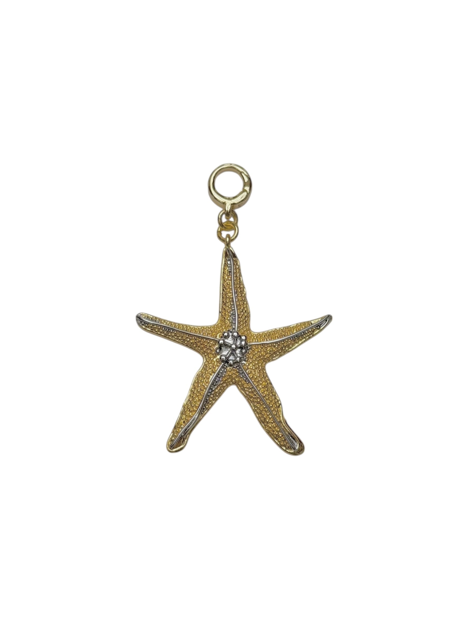 Big Starfish clip-on charm