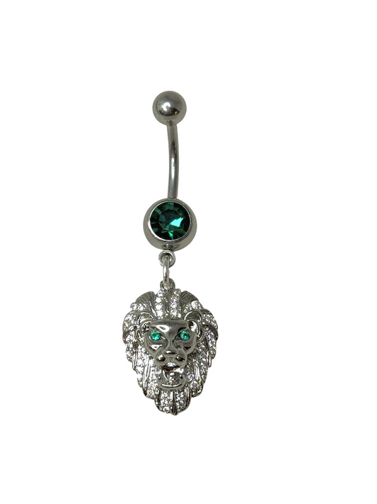 Green Lion Head Belly Bar