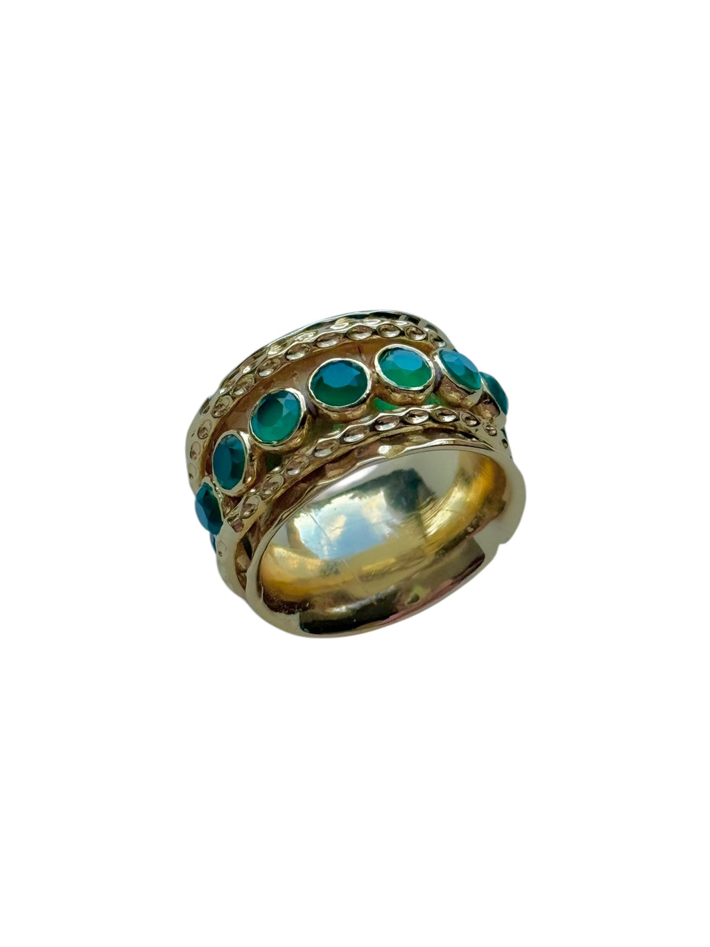 Saphia Ring in Green