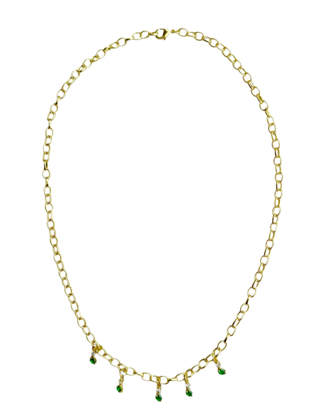 Gigi Necklace in Green