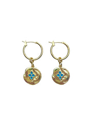 Corfu Hoop Earrings