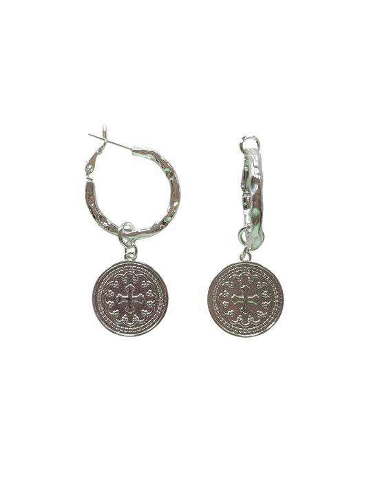 Mima Earrings in Silver