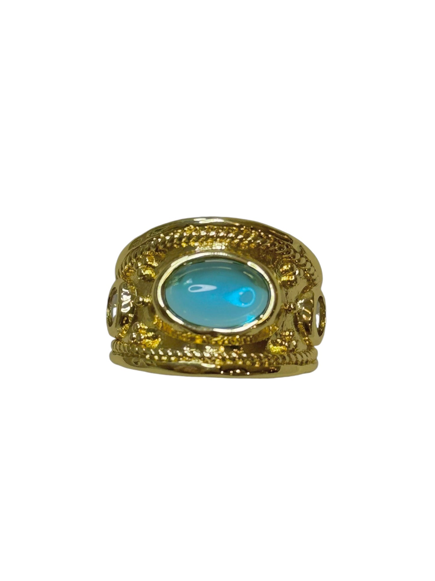 Cordelia Ring In Light Blue