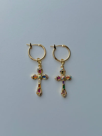 Cross Earrings