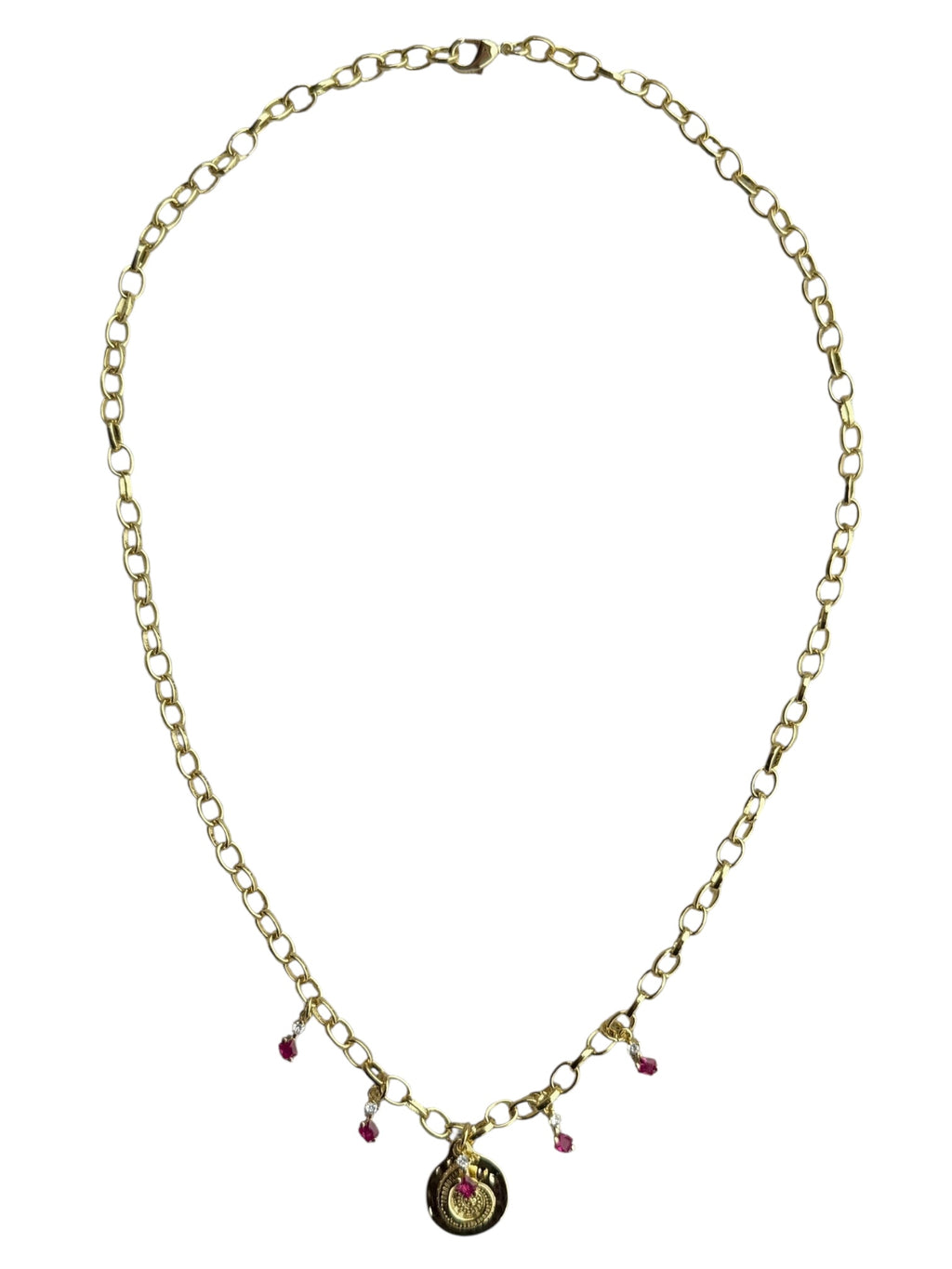 Cordelia Necklace in Ruby