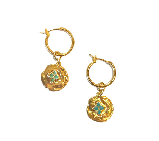 Corfu Hoop Earrings