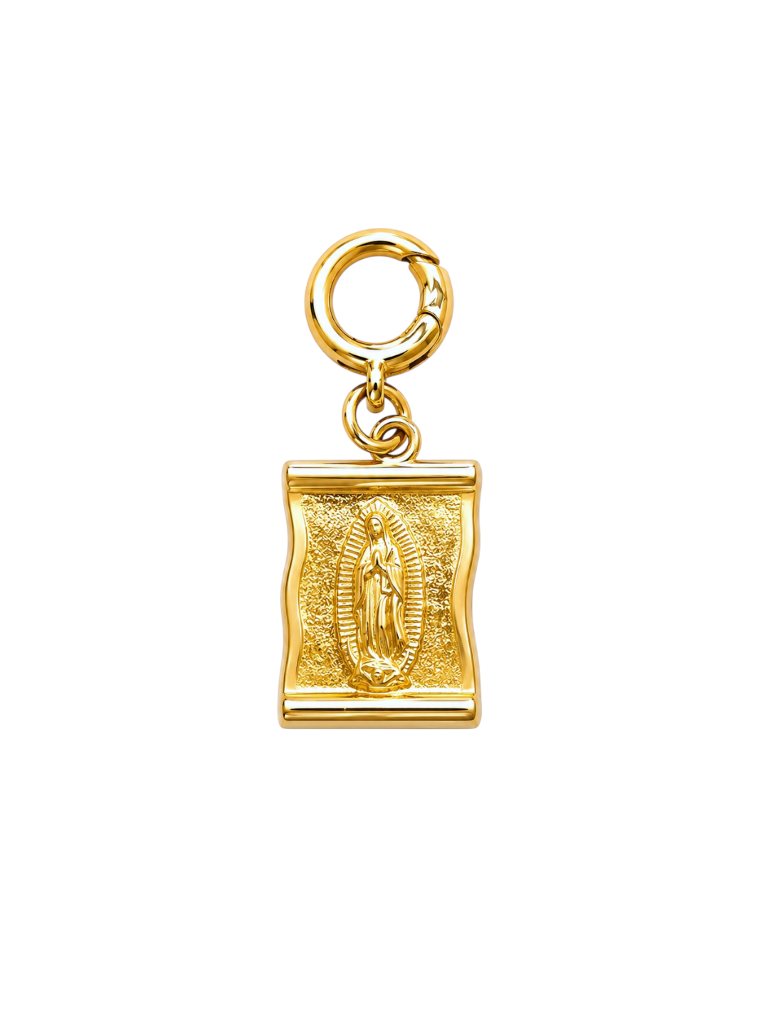 Small Virgin Mary(rectangular) Clip-On Charm