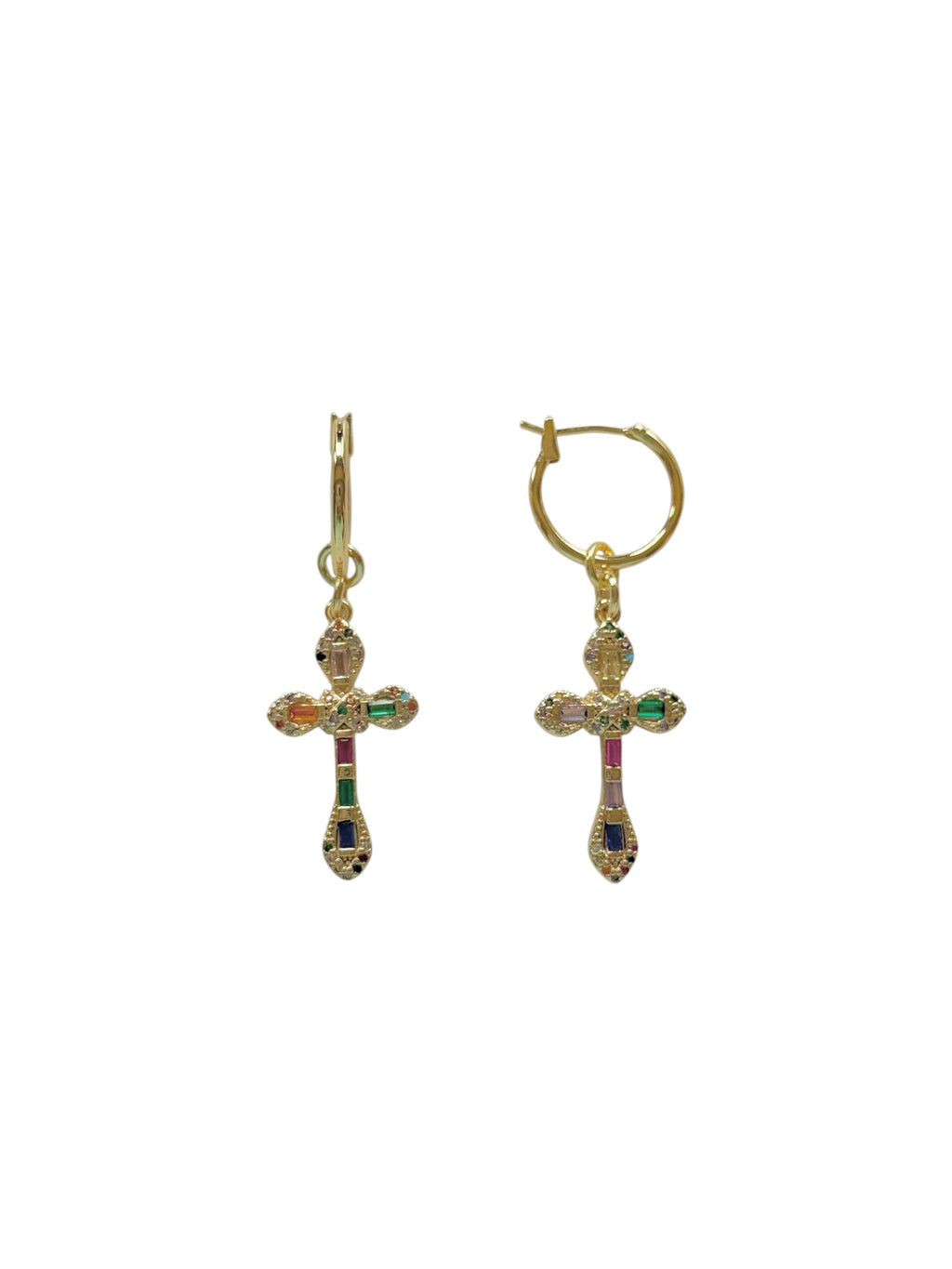 Cross Earrings