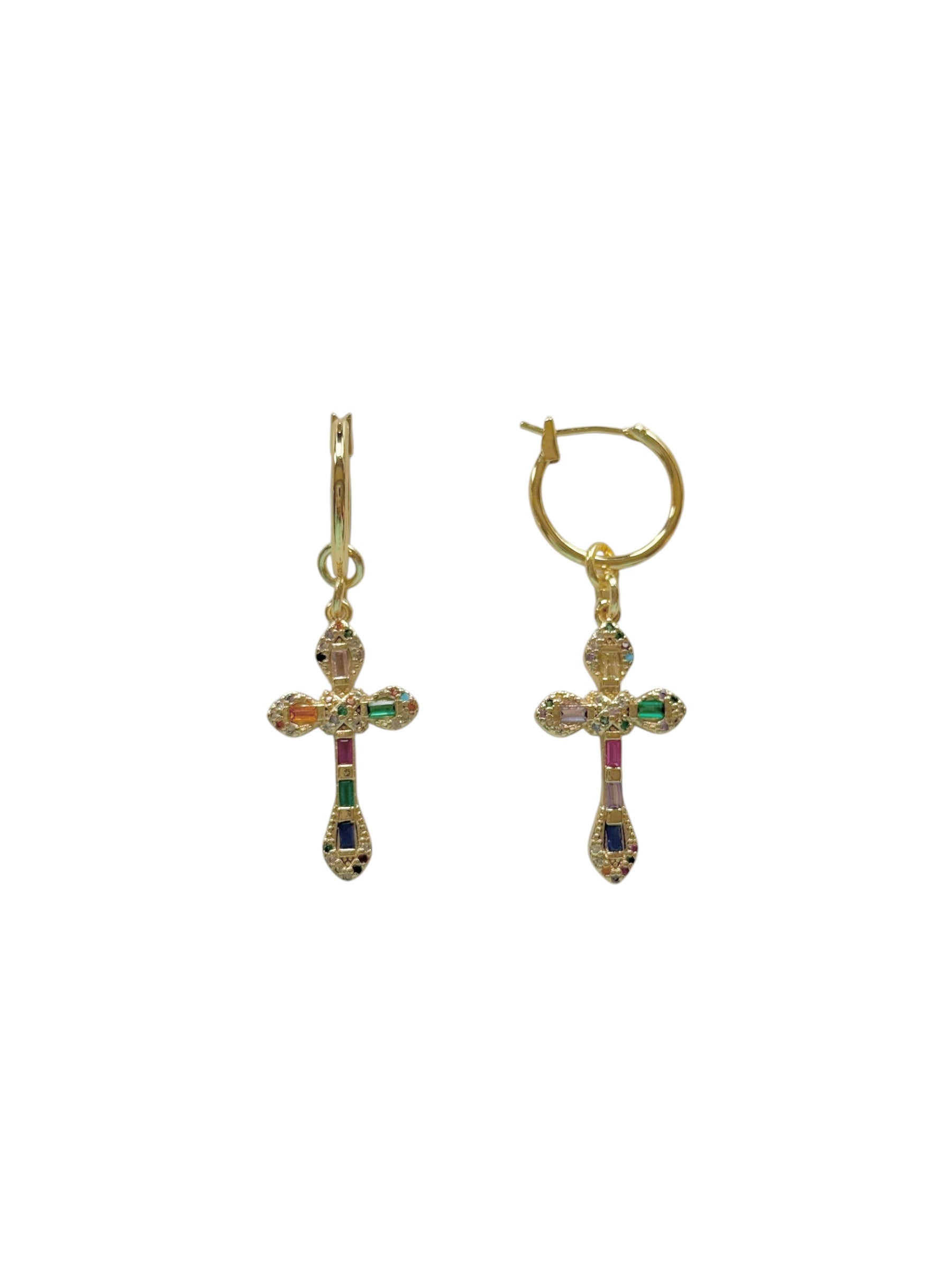 Cross Earrings