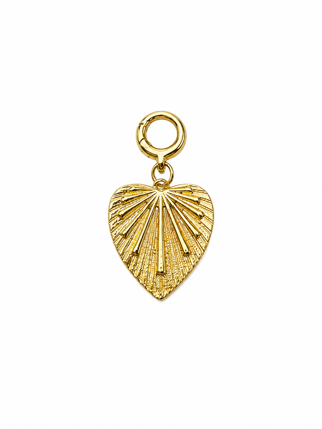 Heart Sunbeam Clip-On Charm